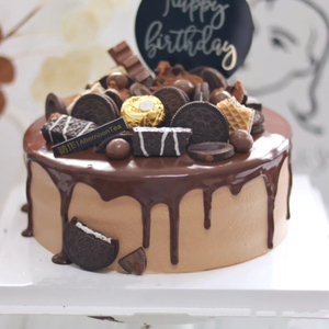 费列罗巧克力蛋糕装饰可食用蛋糕装饰巧克力饼干棉花糖