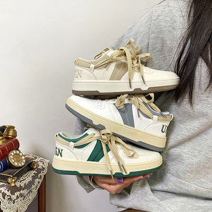 情侣德训鞋ins板鞋chic韩版女学生港风运动休闲原宿hiphop鞋子潮