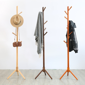 挂衣架落地卧室家用实木