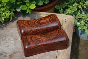 黄花梨枕头大叶黄花梨颈椎枕实木枕头天然枕头