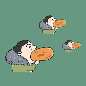 王思聪吃热狗烫画贴ig英雄联盟游戏队服热转印烫画衣服贴画烫印贴