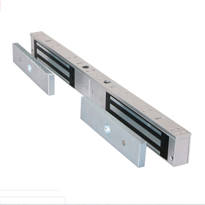 双门双体磁力锁280公斤电磁锁磁吸锁双扇木门铁门门锁双体(2线型)_阿