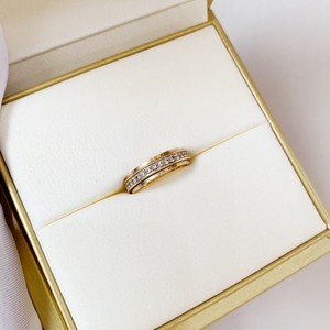 二手piaget伯爵 时来运转 钻石 戒指 18k金镶钻 49号