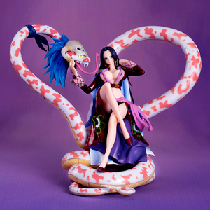 海贼王女帝手办蛇姬坐姿汉库克性感娜美罗宾动漫模型摆件生日礼物