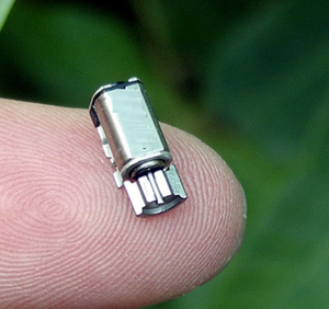 5v 2v 3v微型直流手机振动电机 贴片smt震动小马达 直径4mm