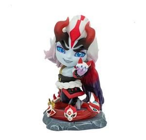 英雄联盟 lol 官方正版周边 猩红之月亚托克斯 剑魔 q版手办摆件