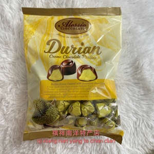 【现货】马来西亚alessio 榴莲夹心巧克力800g
