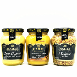 法国魅雅第戎 蜂蜜 粗粒芥末籽大藏芥末酱Maille Dijon Mustard