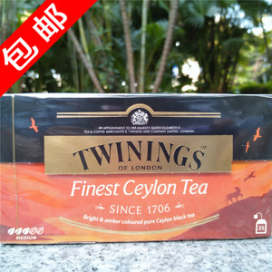 25包50g波兰川宁精品锡兰红茶包twinings finest ceylon tea bags