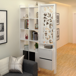 玄关柜隔断屏风镂空实木