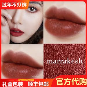 mac魅可口红 marrakesh 646 哑光 脏橘色 土橘色 牛血色 红棕色