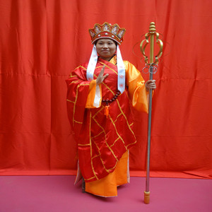 唐僧帽子全套服装西游记演出服装道具道袍袈裟孙悟空猪八戒