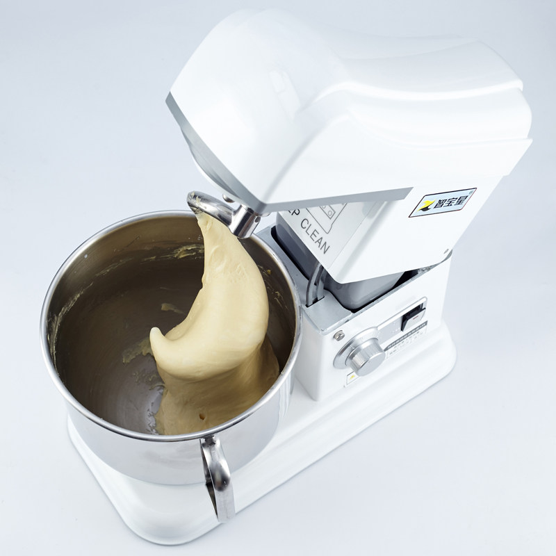 智宝星厨师机商用7l鲜奶油打发机打蛋搅拌器和面1公斤揉面机家用