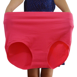 加肥加大纯棉多色三角内裤妈妈裤超大码胖mm200-350斤大腰围