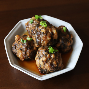 浙味鲜 温州手工本地猪梅菜干肉饼肉丸生羹500g