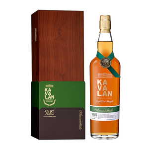金车kavalan 噶玛兰经典独奏amontillado雪莉桶威士忌750ml礼盒装