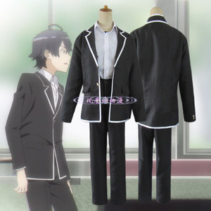 我的青春恋爱物语果然有问题 比企谷八幡cosplay服装定制