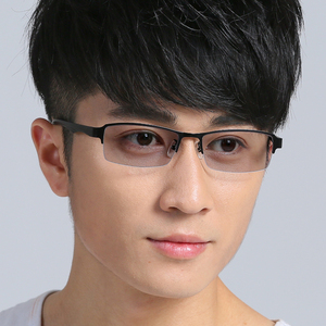 男平光有色柔光防辐射防蓝光紫外线浅色挡光电脑电视手机护目眼镜