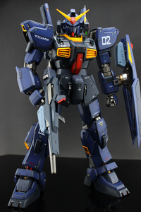 bandai/万代pg rx-178 高达mk2黑兔代工成品