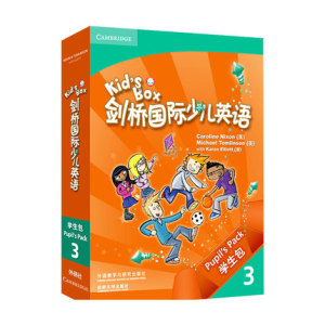 正版包邮剑桥国际少儿英语三级学生包kidsbox3 kb3第一版培训教材