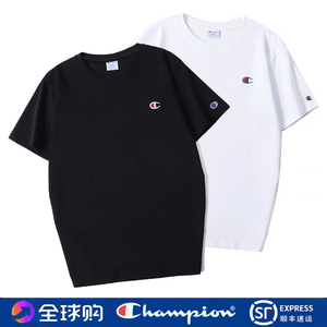 日版champion冠军短袖t恤男纯棉圆领女半袖宽松百搭情侣上衣ins潮