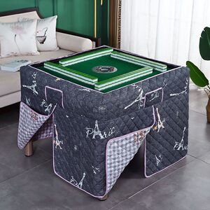 加厚麻将机桌布罩麻将桌罩套全包围布机麻罩子防尘罩麻将取暖台布