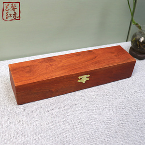 实木线香盒木质装香盒存香家用素面储香盒加长款收纳盒木盒装香具