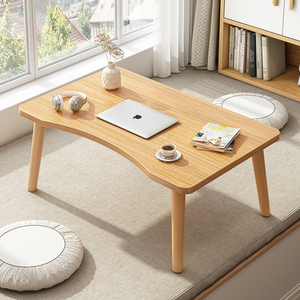 飘窗小桌子卧室坐地阳台桌榻榻米桌子窗台矮桌小型飘窗茶几小桌子