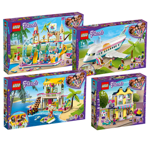 lego乐高好朋友积木41430水上乐园41429飞机41428度假屋41427时装