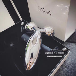 韩国免税refa carat经典款双球滚轮提拉紧致v脸美容瘦脸仪器