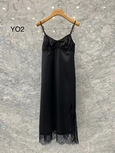 JS NEWYORK韩国东大门女装代购 22秋季 蕾丝拼接吊带连衣裙 YO2
