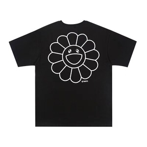 takashi murakami tonarino zingaro 村上隆 笑脸太阳花短袖 t恤
