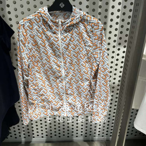 三星rapido雳霹道专柜国内代购女装夏季印花连帽防晒衣cp3439j388