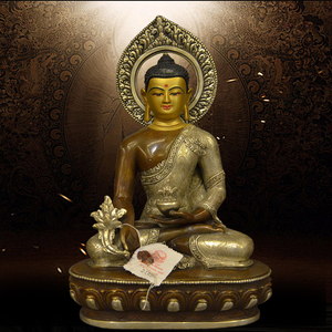 药王纯铜佛像