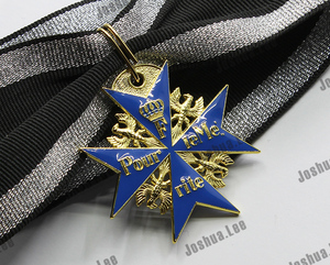 高级复刻版蓝色马克思勋章