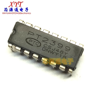 全新原装 PT2399 直插DIP-16 音频数字混响处理电路 芯片 集成IC
