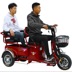000人付款淘宝泰合电动三轮车新款家用小型老人双排座电三轮电瓶车淘