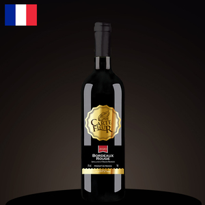 bel eden法国原瓶进口红酒百特卡朵波尔多aop干红葡萄酒双支装