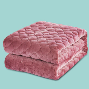 软榻榻米床垫法莱绒水洗宿舍薄褥子1.8席梦思床护垫1.5m床褥