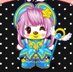 奥比岛 绝版 海蓝魔力公主少女六件套 有特殊动作