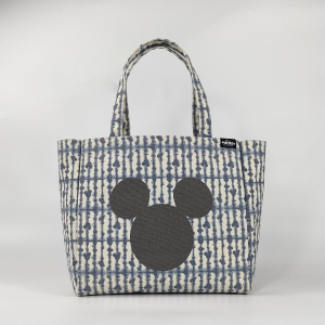 zara新款包包女迪士尼米老鼠帆布包印花扎染手提托特包大容量单肩