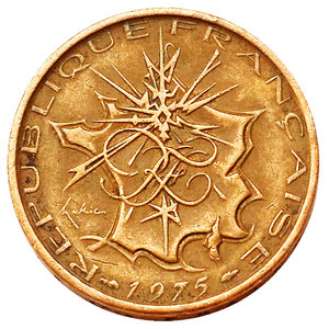 法国10法郎 巴士底狱25mm 纪念币 外国硬币钱币精美外币铜币真币