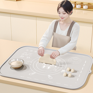 佳帮手硅胶揉面垫子食品级家用加厚加大面点烘焙和面塑料擀面案板