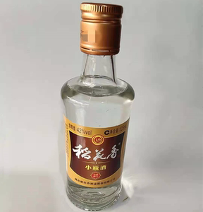 湖北 稻花香 42度小瓶酒白酒小酒版125mlx24瓶特价