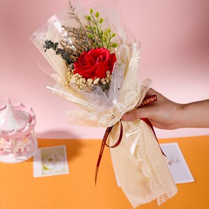三八妇女节礼物送妈妈员工客户实用38女神企业促销小礼品香皂花束