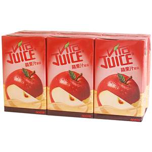 香港进口果味饮料 维他Vita 苹果汁饮品250ml*6盒香港版