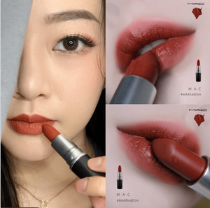 正品魅可mac612口红mactaupe646脏橘色602lady bug大牌礼盒装子弹