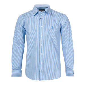 b.p.r.c/圣大保罗 男春秋款休闲衬衣条纹商务长袖衬衫