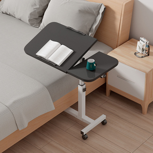 可移动升降床边桌床上用电脑桌卧室懒人折叠书桌多功能小桌子边桌