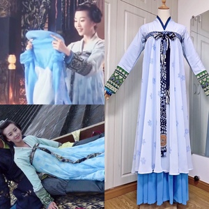 出租龙葵古装广袖流仙裙影视实拍刘诗诗同款订做cos影人雨墨丹青